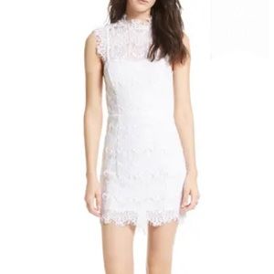 Free People Daydream Lace Mini Dress